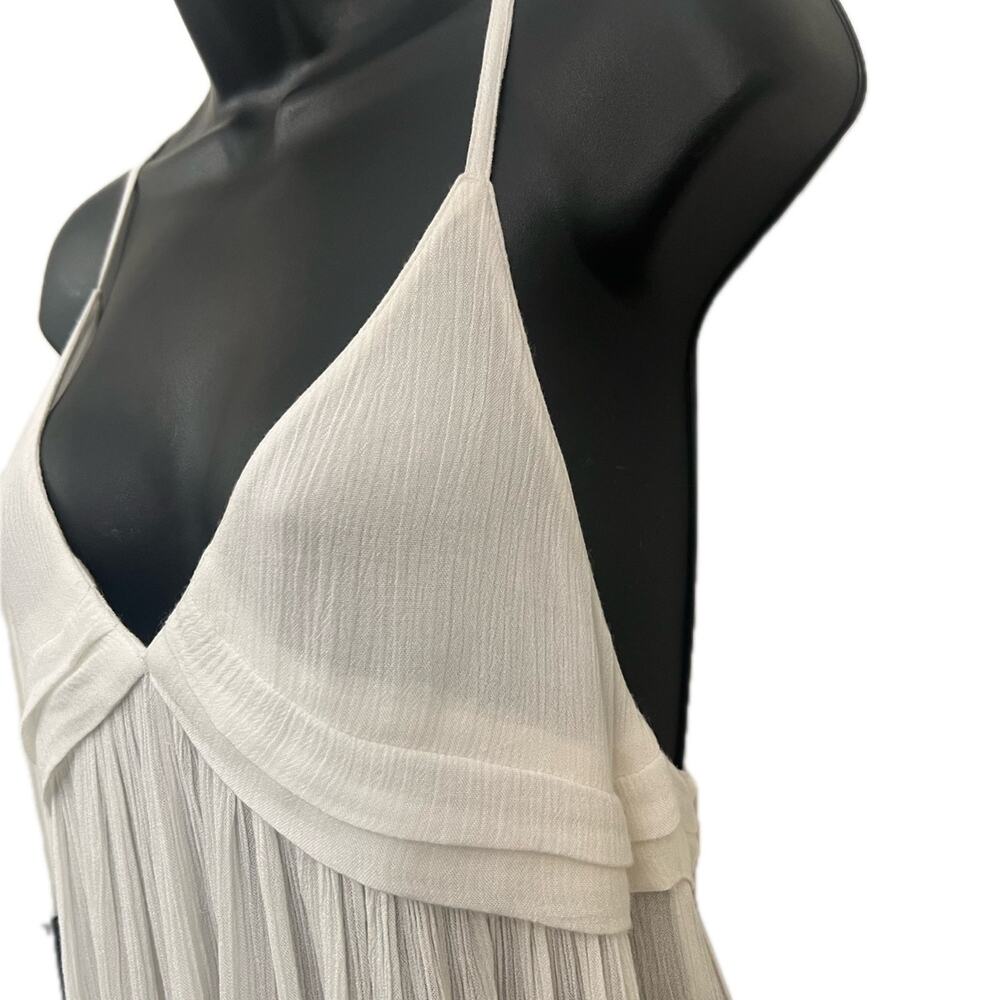 NWT O’Neill Saltwater Solids White Cover Up Dress Medium Beach Swim - Picture 5 of 12